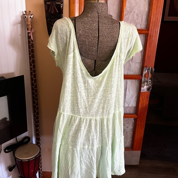 We The Free light green oversized babydoll Sz L - Picture 2 of 5
